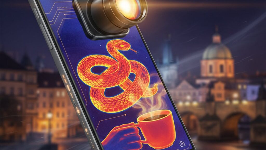 Nové senzory jako z filmu: smartphony uvidí teplo jako had