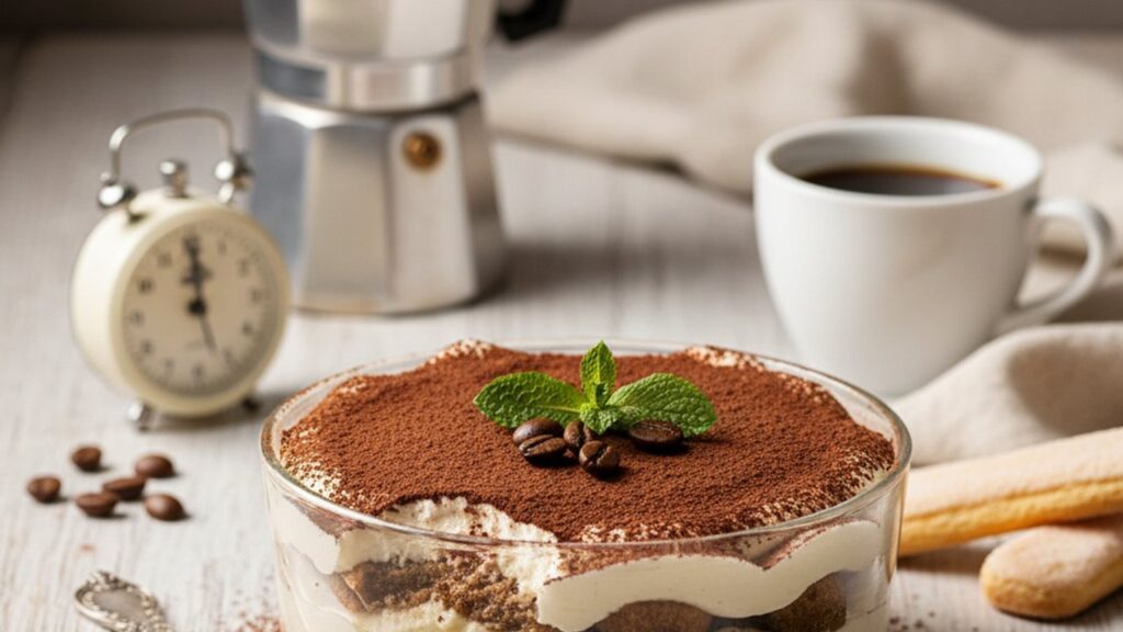 Tiramisu bez vajec za 10 minut. Recept šéfkuchaře pro absolutní lenochy