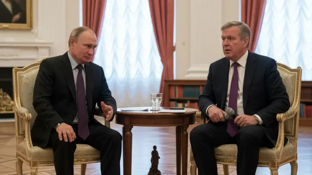 Mise „užitečný idiot“: Proč Putin zklamal Carlsona