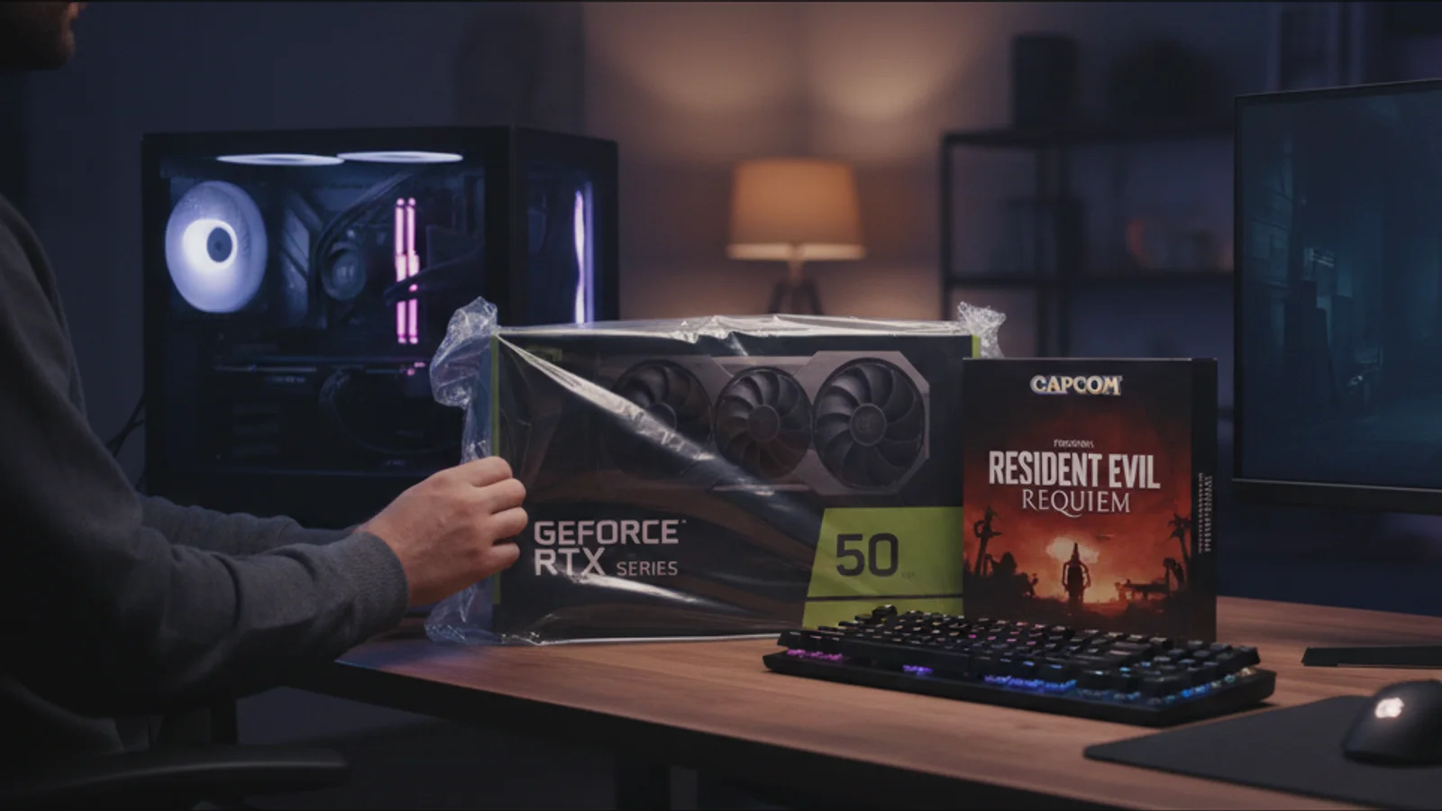 Nvidia připravuje novou hru od Capcom zdarma ke kartám GeForce RTX 50
